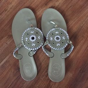 Jack Rogers Green Sandals